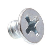 PRIME-LINE Machine Screw, Flat Head, Phillip Drive #10-24 X 1/4in Zinc Plated Steel 100PK 9001223